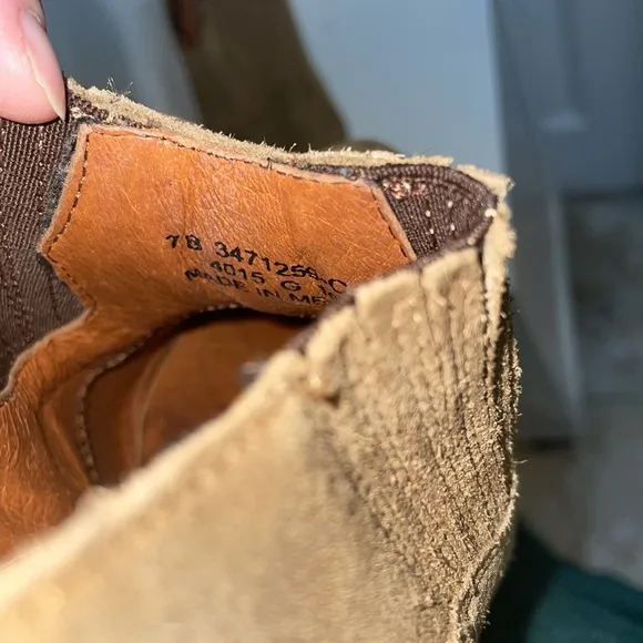 Frye Ilana Women’s Short Leather Suede Ankle Boots size 7 Western