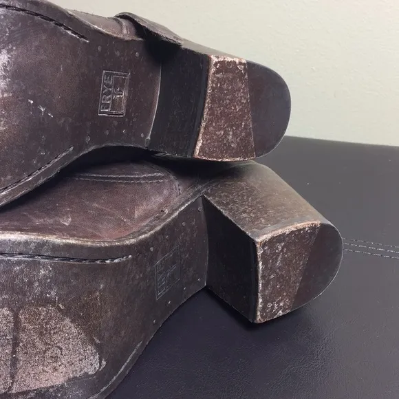 Frye Malorie Knotted Tall Brown Boots Size 7.5