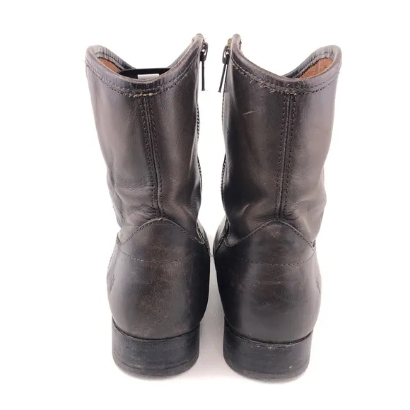 Frye Melissa Button Short Ankle Boots 9.5B