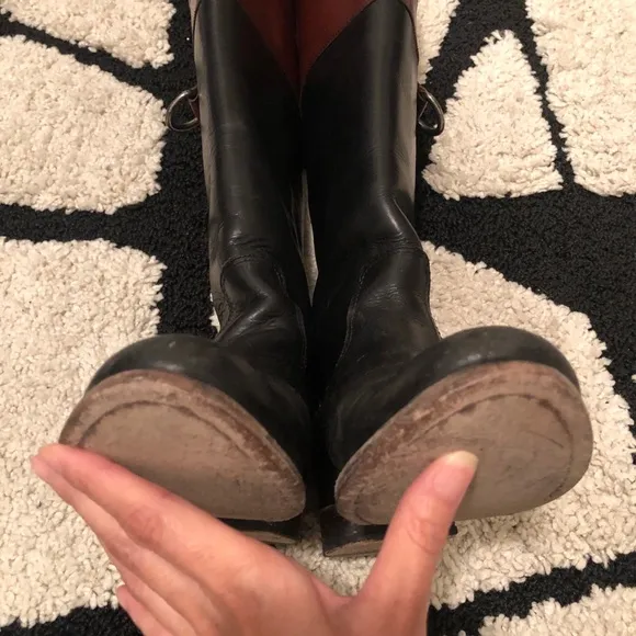 Frye Melissa Logo Tall Boots