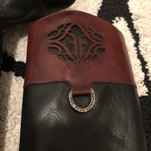Frye Melissa Logo Tall Boots