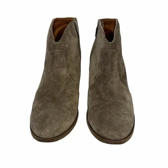 Frye Nora Zip Short Booties Boots