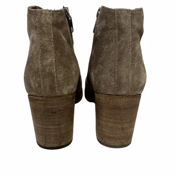 Frye Nora Zip Short Booties Boots