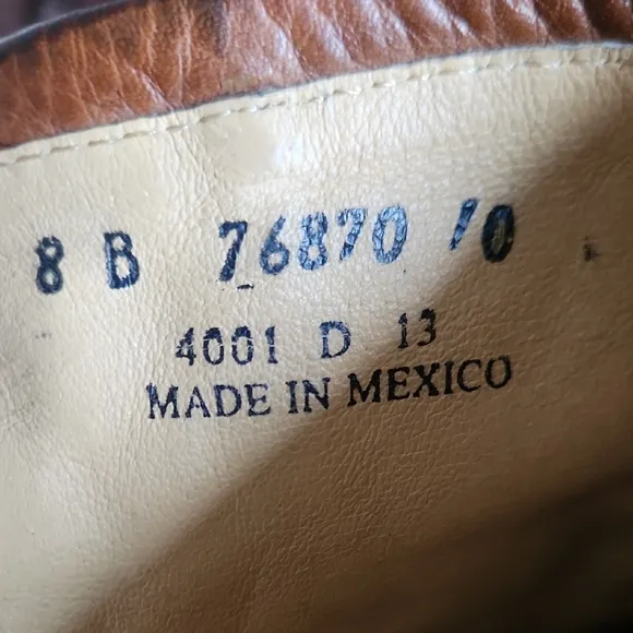 Frye Phillip Harness Boots with Zip Up Back 8b