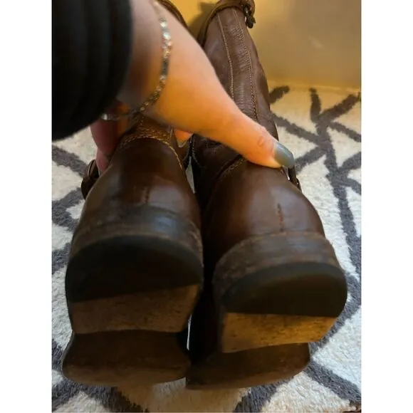 FRYE Phillip Tall Riding boots brown 7B 3476844