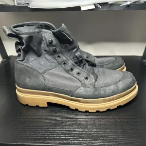 Frye SCOUT Men’s Sz 13 Black Canvas Hiking Combat Military Motorcycle Boots