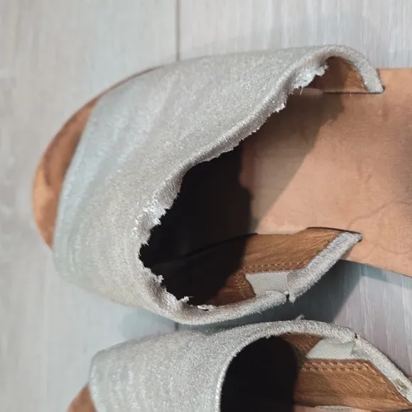 Frye Women Riley Comfort Leather Sandals slide Flats shoes sz 9.5M