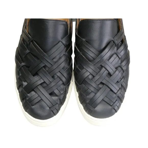 Frye Womens Ivy Huarache Shoes Size 10 Woven Leather Slip On Sneaker