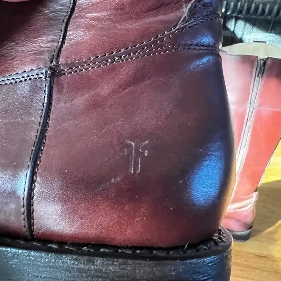 Frye Women's Tall Leather Boots - Rich Brown