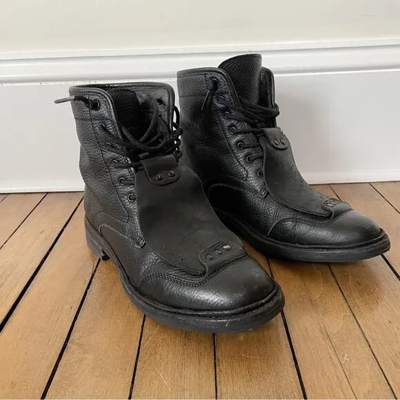 G-Star Raw Black Lace Guard Military Combat Boots 7