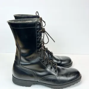 Genesco Men’s Size 9.5R Boots Combat Military  Lace Up Vintage Aug 1969