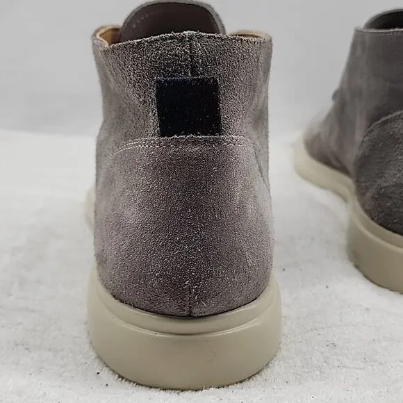 GEORGE BROWN BILT STYLE FOSTER CHUKKA BOOTS SUEDE MENS 9 GREY GUC NICE CASUAL🐲