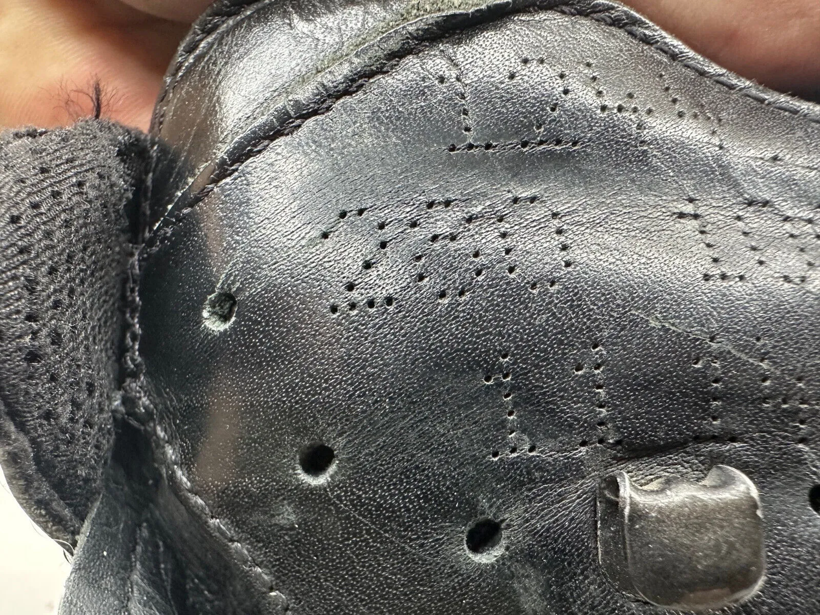 German Army Black Leather Army Heavy Duty Combat Boots Meindl Size EU 44 UK 9.5