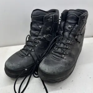 German Army Black Leather Army Heavy Duty Combat Boots Meindl Size EU42.5 UK 8.5
