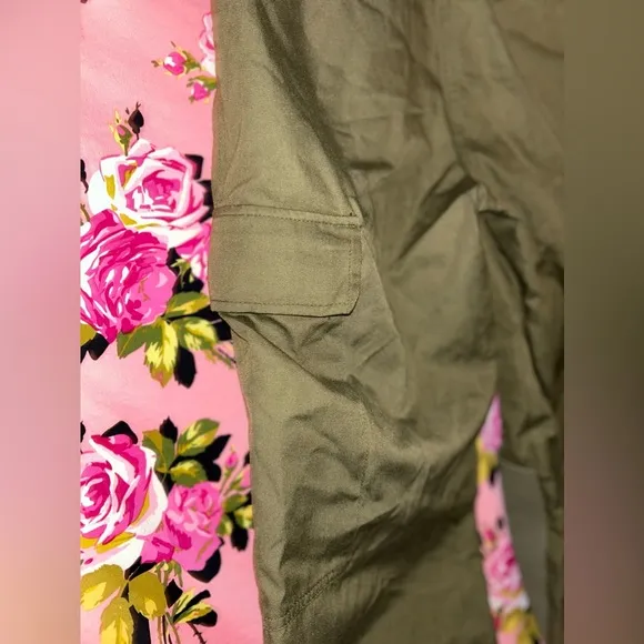 German military pants khaki cargo cotton vintage workpant police green bugout m