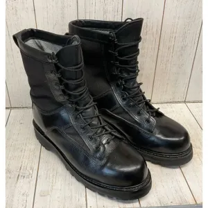 Goretex Military Black Combat Boots Size 9W Lace Up Vibram 273/103