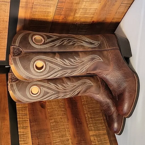 Gorgeous Men's Ariat Cowboy Boots   EUC 11ee