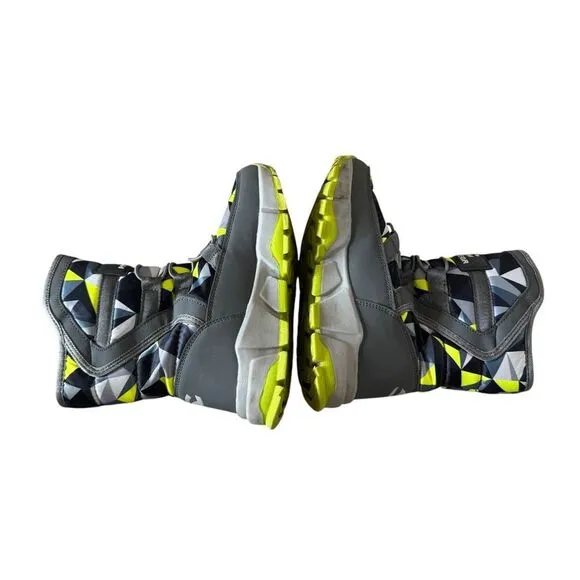 GUBARUN Kids Youth Snow Boots Winter Waterproof Slip Resistant  Shoes SZ 1.5