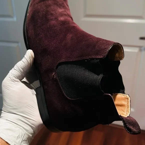 H&amp;M Chocolate Suede Chelsea Boots.