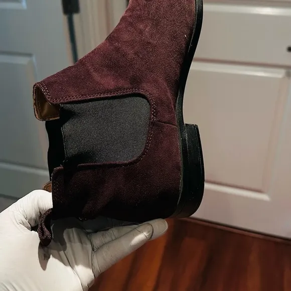 H&amp;M Chocolate Suede Chelsea Boots.