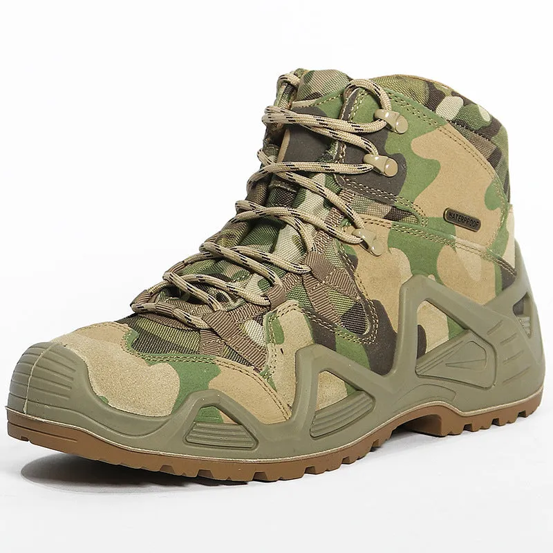 HARDLAND Men's Hiking Shoe Waterproof Tactical Boots
