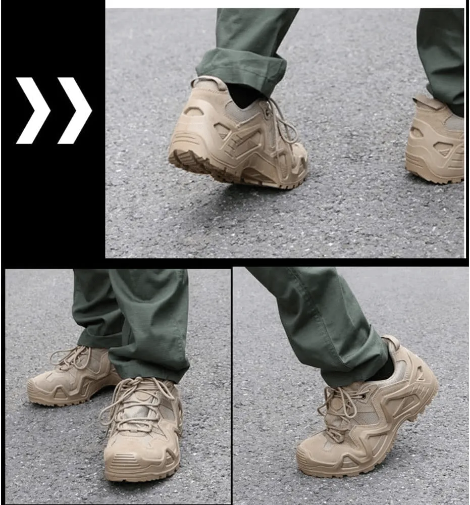 HARDLAND Men's Hiking Shoe Waterproof Tactical Boots