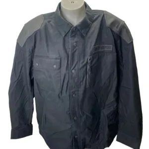 Harley-Davidson Men's Riding Jacket – Size XXXL – Black – Padded Zip-Up – NWT