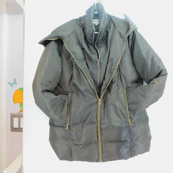 Hawke &amp; Co. Jacket XL Down &amp; Feathers Filled Dark Olive Green Men's