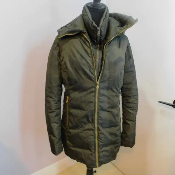Hawke &amp; Co. Jacket XL Down &amp; Feathers Filled Dark Olive Green Men's
