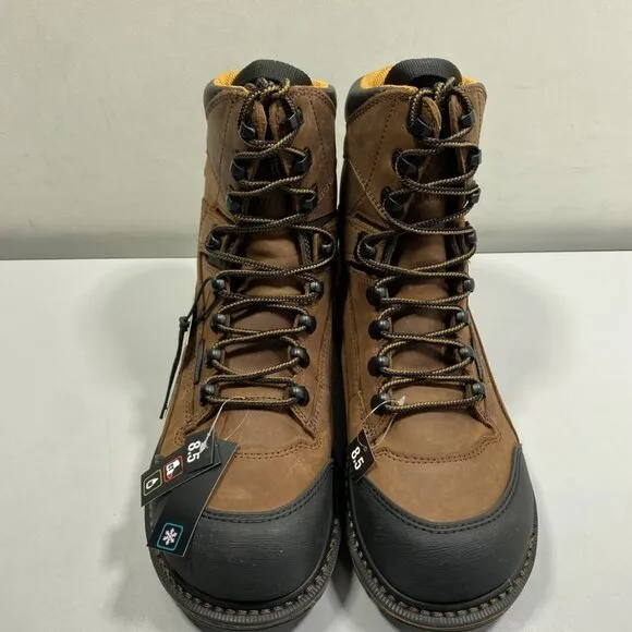 Hawx Men’s Enduro Work Boots – Size 8.5 – Insulated, Waterproof, Composite Toe