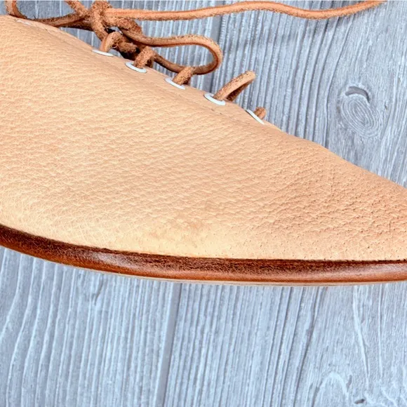 Hender Scheme Shoes Beige Leather / suede flats designer shoes no size