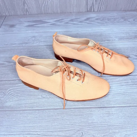 Hender Scheme Shoes Beige Leather / suede flats designer shoes no size