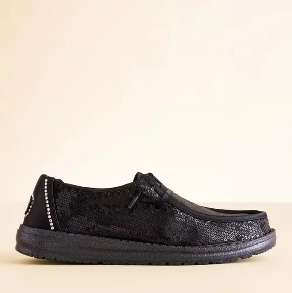 Hey Dude Embellished Shoes