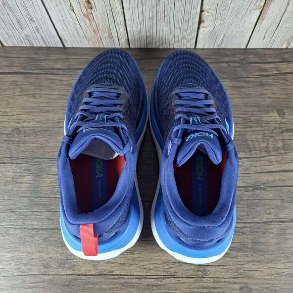 Hoka One One Gaviota 5 Running Shoes Men's Sz 7 D Bellwether Blue Evening Sky