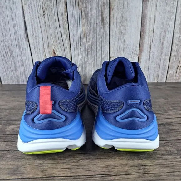 Hoka One One Gaviota 5 Running Shoes Men's Sz 7 D Bellwether Blue Evening Sky
