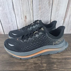 Hoka One One Kawana Balanced Running Shoes Women's Sz 8.5 B Black Copper (VGC)