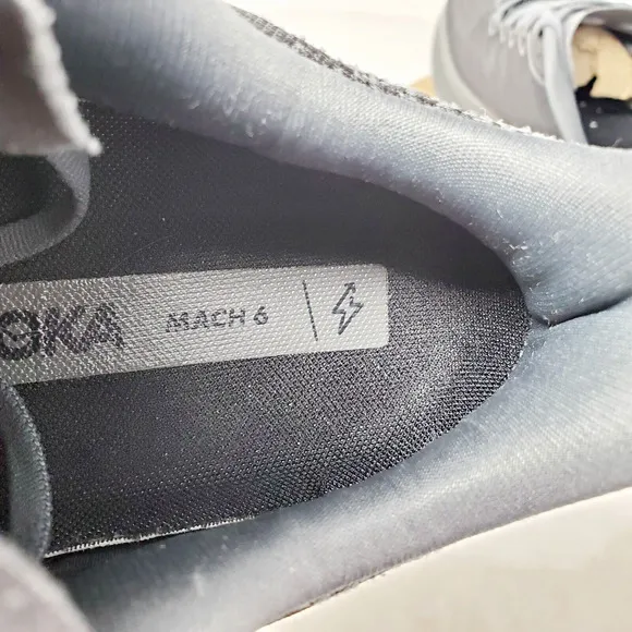 Hoka One One Mach 6 LA Running Shoes Mens 12.5 D Comfort Athletic Gym Sneaker