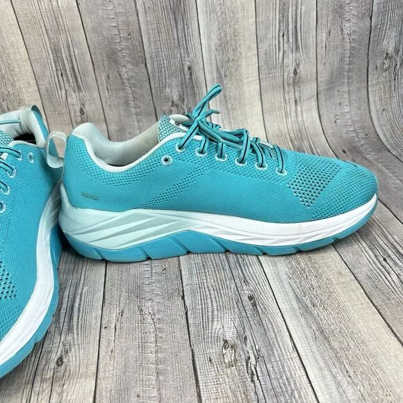 Hoka One One Mach Women’s 8.5 Blue Athletic Running Sneaker Shoes 1019280