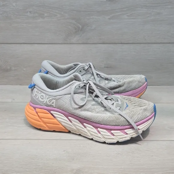 HOKA One One Women's Gaviota 4 Multicolor Running Shoes Sneakers Sz 10B