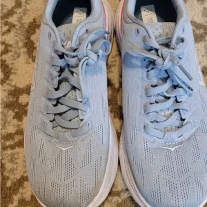 Hoka One One Women's Light Blue Running Shoes Athletic Sneakers