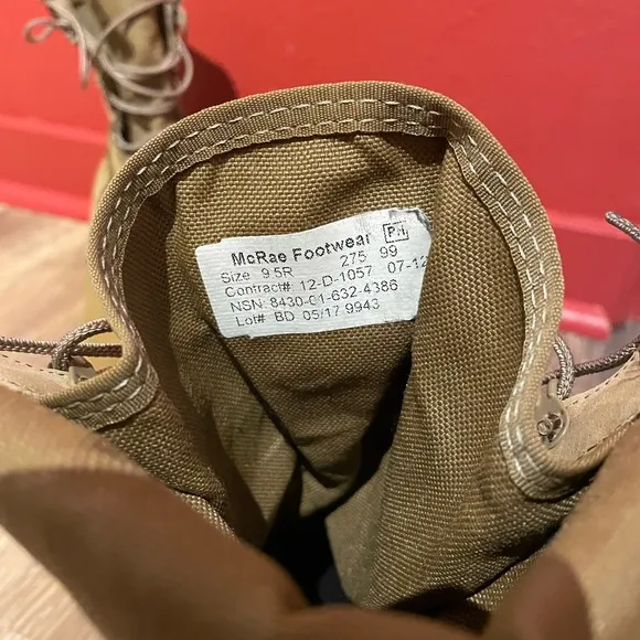 Hot Weather Military Boots