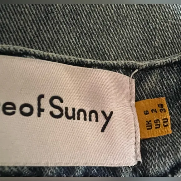 House of Sunny Blue High Low Skirt