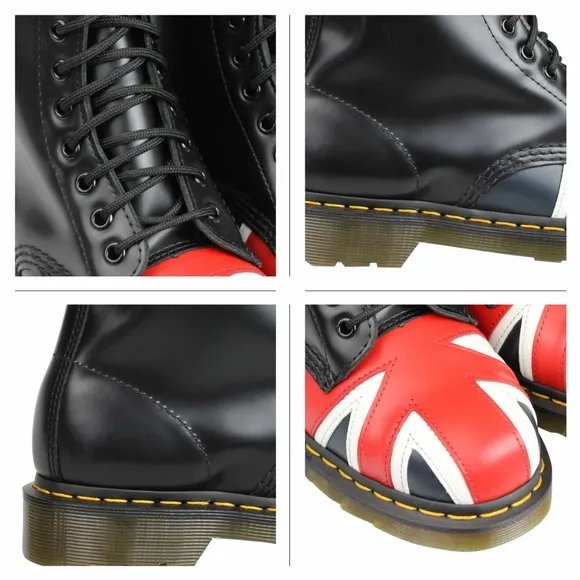 🎉🥳HPx2🥳🎉Dr.Martens 1460 Union Jack Boot