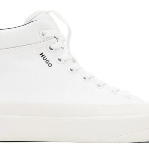 Hugo Boss White High-Top Sneakers