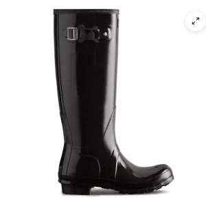 HUNTER GIRLS GLOSSY TALL RAIN BOOTS