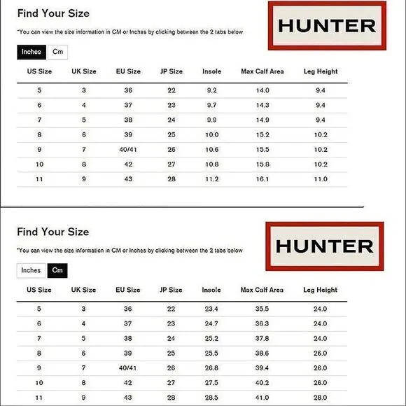 Hunter boots