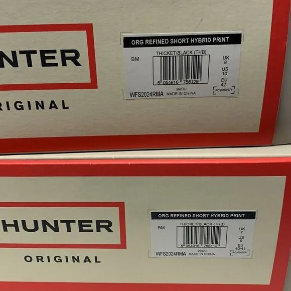 Hunter Refined Hybird Rain Boots