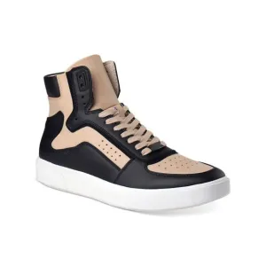 INC Mens Black Comfort Keanu Round Toe Platform Athletic Sneakers Shoes 11.5 M
