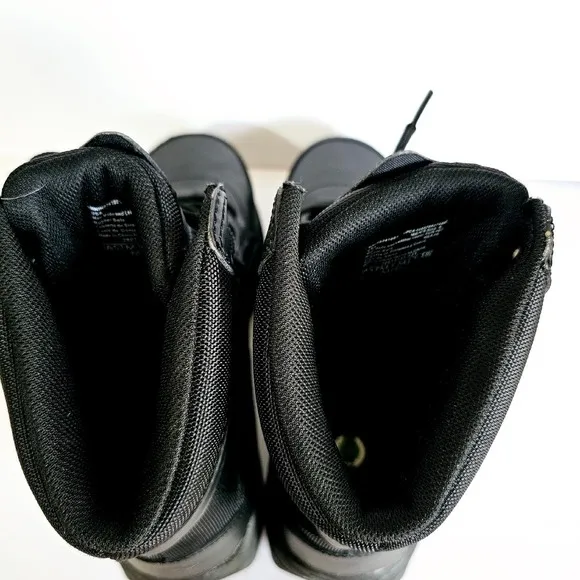 Interceptor Mens Tactical‎ Military Black Steel Toe Work Boots Sz 8 - Bo399.3