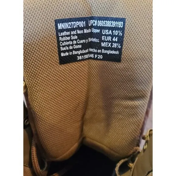 Interceptor Mens Work Boots Sz 10.5 Tan Suede Military Tactical‎